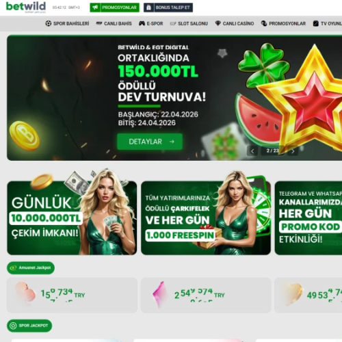 Betwild ekran görüntüsü