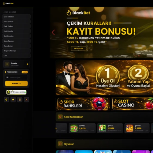 Blackbet ekran görüntüsü