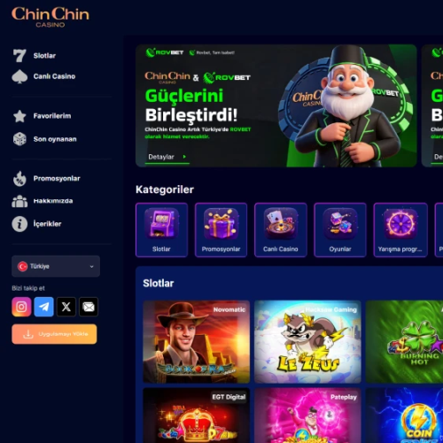 Chin Chin Casino ekran görüntüsü