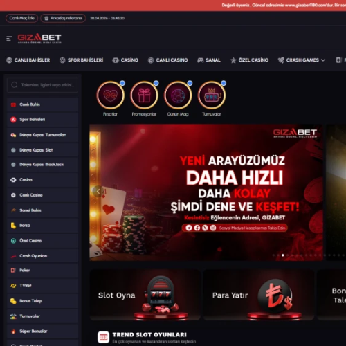 Gizabet ekran görüntüsü
