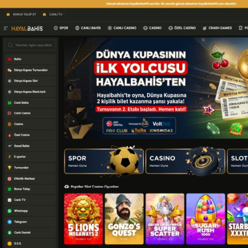Hayalbahis ekran görüntüsü