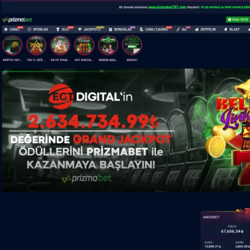 Prizmabet ekran görüntüsü