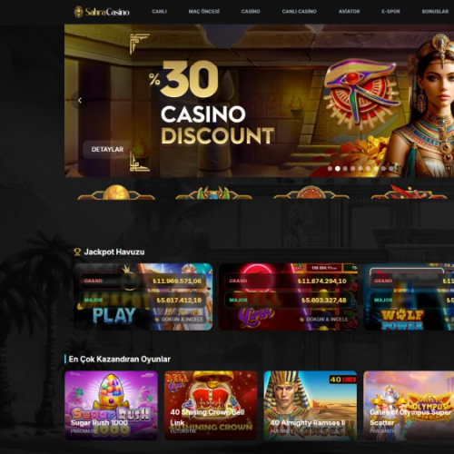 Sahra Casino ekran görüntüsü
