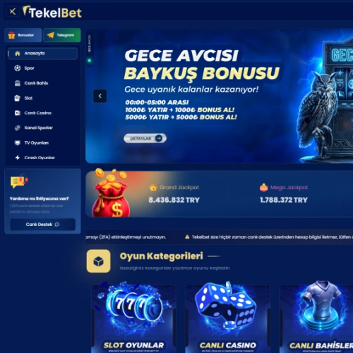 Tekelbet ekran görüntüsü