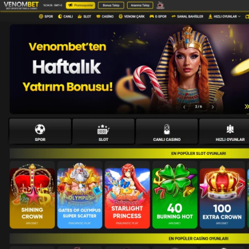 Venombet ekran görüntüsü
