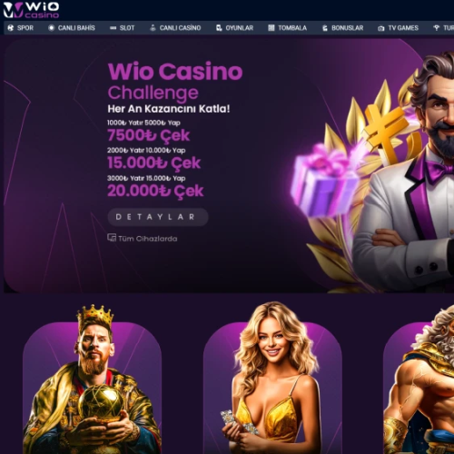 WioCasino ekran görüntüsü